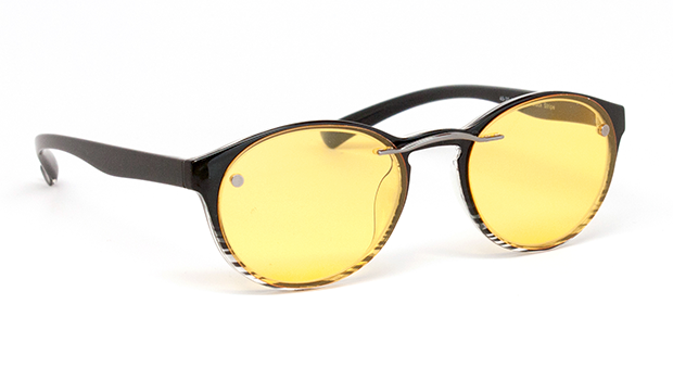 Frame with Solid Yellow Sunlens